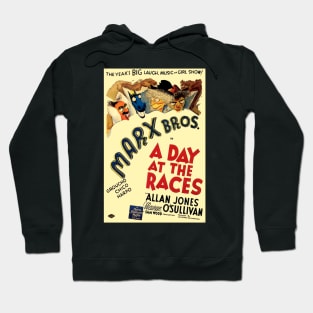 Classic Comedy Movie Poster - A Day at the Races Hoodie